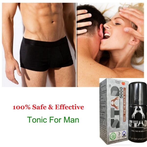 STAD 5000 DOUBLE HORSE Desensitizing Spray Ejaculation Delay Time For Men – 20gm