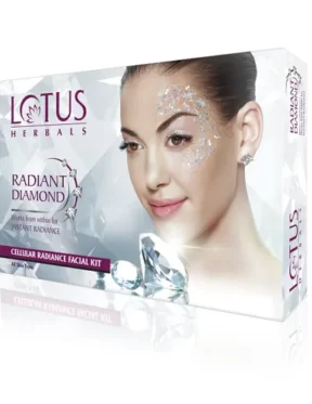 Lotus Herbals Radiant Diamond Cellular Radiance Facial Kit(37g)