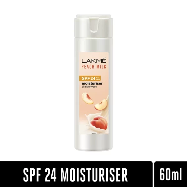 Lakme Peach Milk Moisturizer SPF 24 PA++(60ml)
