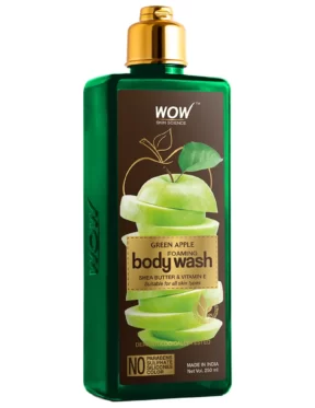 WOW Skin Science Green Apple Foaming Body Wash(250ml)