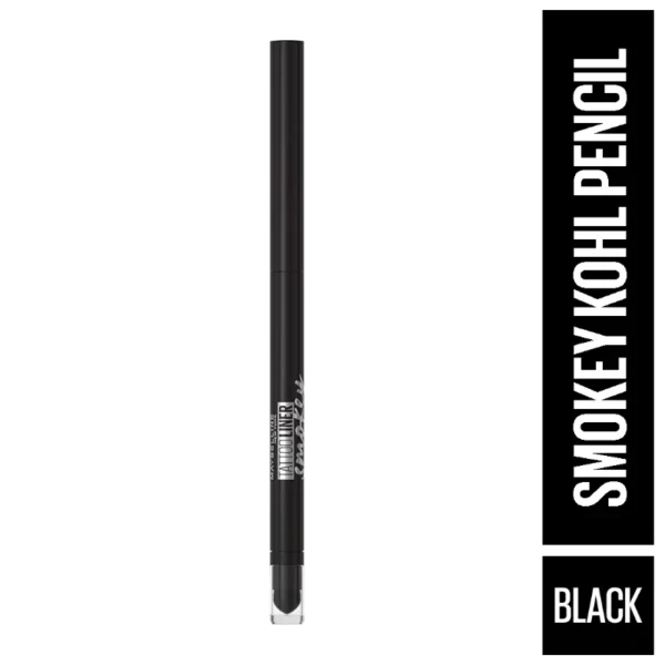 Maybelline New York Tattoostudio Smokey Eye Kohl Gel Pencil Eyeliner Smokey Black(0.28 g)