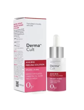 O3+ Derma Cult 25% Aha + Bha 2% Peeling Solution For Glowing Skin And Pore Cleansing(30ml)