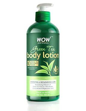 WOW Skin Science Green Tea Body Lotion(400ml)