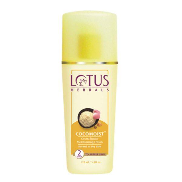 Lotus Herbals Cocomoist Cocoa-Butter Moisturising Lotion(80ml)