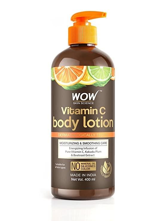 WOW Skin Science Vitamin C Body Lotion(400ml)