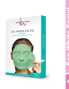 O3+ Sea White Facial With Brightening Peel Off Mask(40g + 5ml)