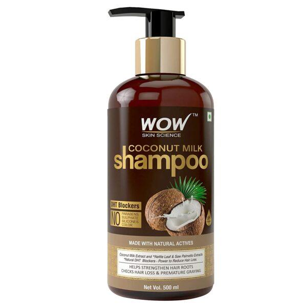 WOW Skin Science Coconut Milk Shampoo(500ml)