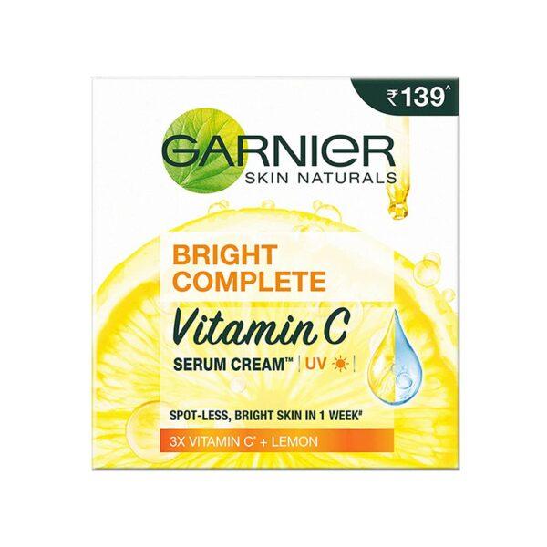 Garnier Bright Complete VITAMIN C Serum Cream UV(45gm)