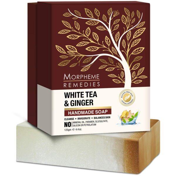 Morpheme Remedies White Tea and Ginger Handmade Soap