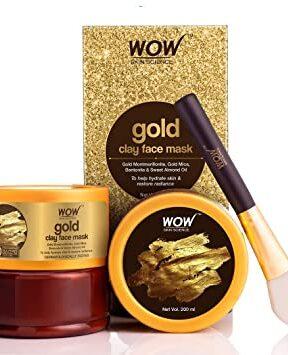 WOW Skin Science Gold Clay Face Mask(200ml)