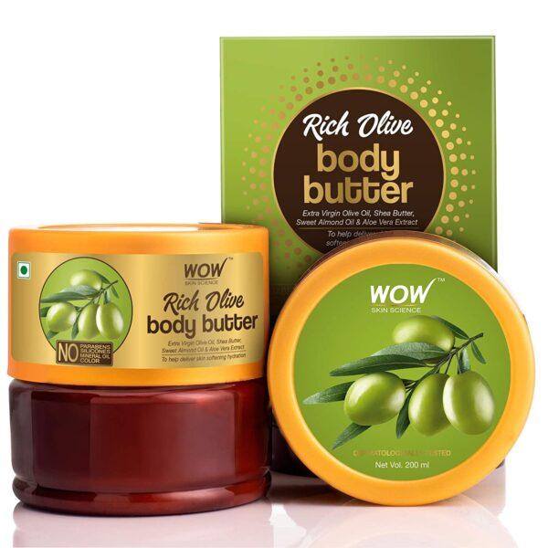 WOW Skin Science Rich Olive Body Butter(200ml)