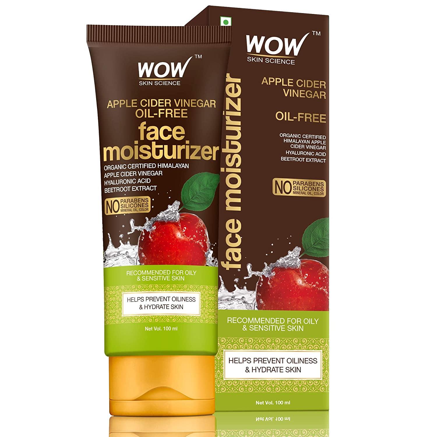 WOW Skin Science Organic Apple Cider Vinegar Face Moisturizer(100ml)