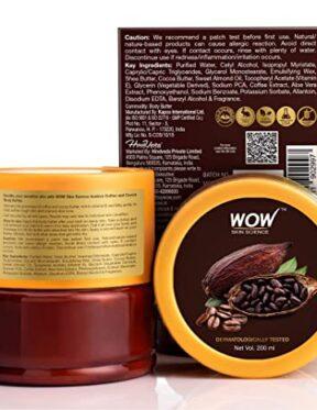WOW Skin Science Arabica Coffee and Cocoa Body Butter(200ml)
