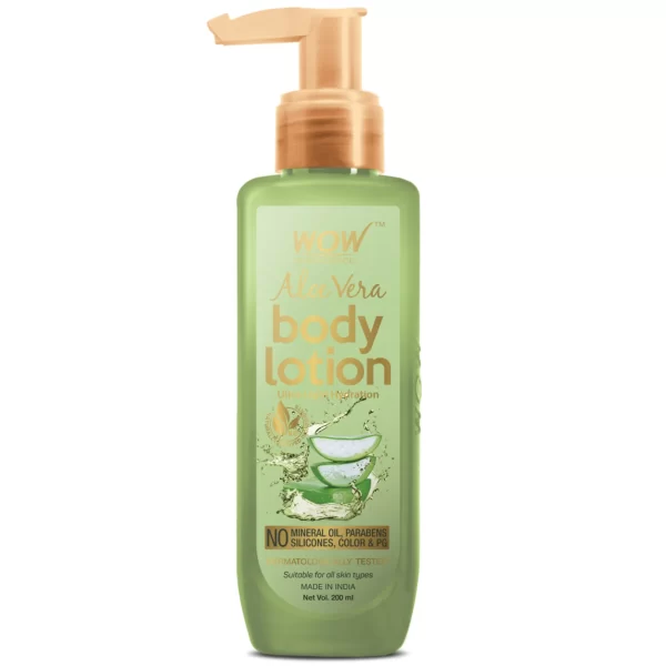 Wow Skin Science Aloe Vera Body Lotion(200ml)