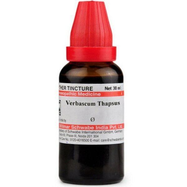 Dr Willmar Schwabe India Homoeopathic Verbascum Thapsus 1X (Q) 30ml