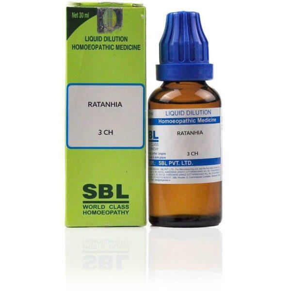 SBL Ratanhia DILUTION 30ML