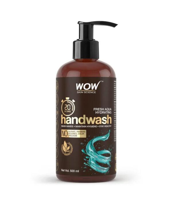 WOW Skin Science Fresh Aqua Hydrating Handwash(500ml)