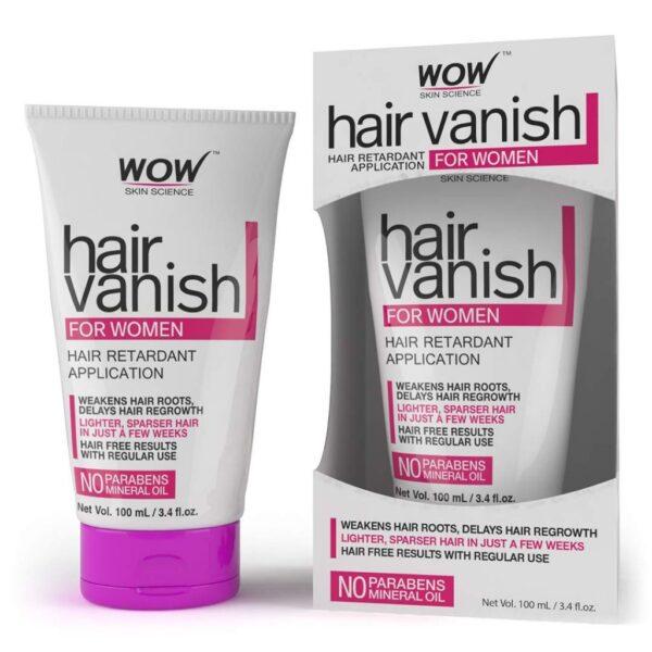 WOW Hair Vanish For Women – No Parabens & Mineral Oil – 100 ml