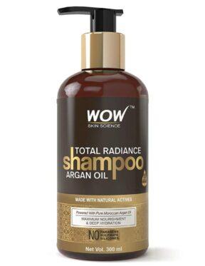 WOW Total Radiance No Parabens, Sulphate & Silicone Shampoo – 300 ml