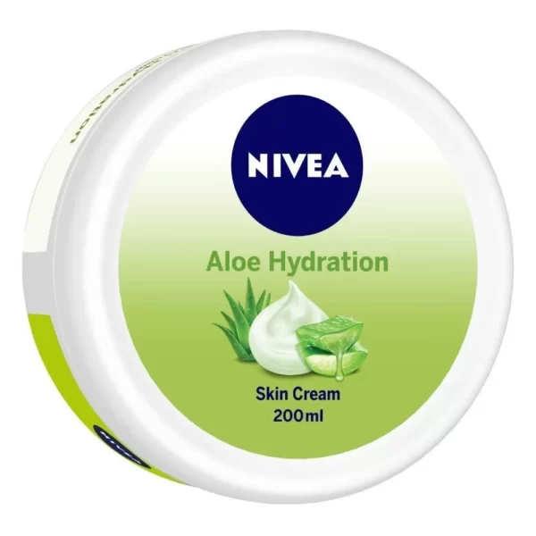 NIVEA Refreshing Aloe Hydration Cream for Face- Body & Hands(200ml)