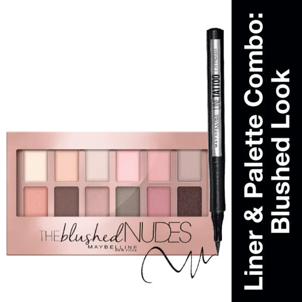 Maybelline New York Liner & Palette Combo: Blushed Look