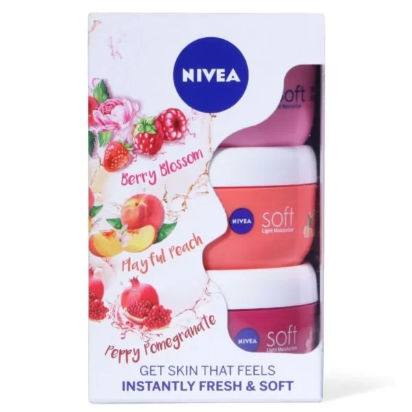 Nivea Soft Combo Pack Of 3(50ml Each)