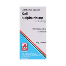 ADEL Kali Sulphuricum Biochemic Tablet 30X