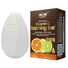 WOW Skin Sciencevitamin C Bathing Bar -pack Of 3 With 5.5(75gm Each)