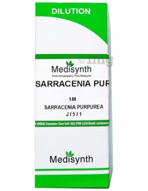 Medisynth Sarracenia Purpurea Dilution 1M