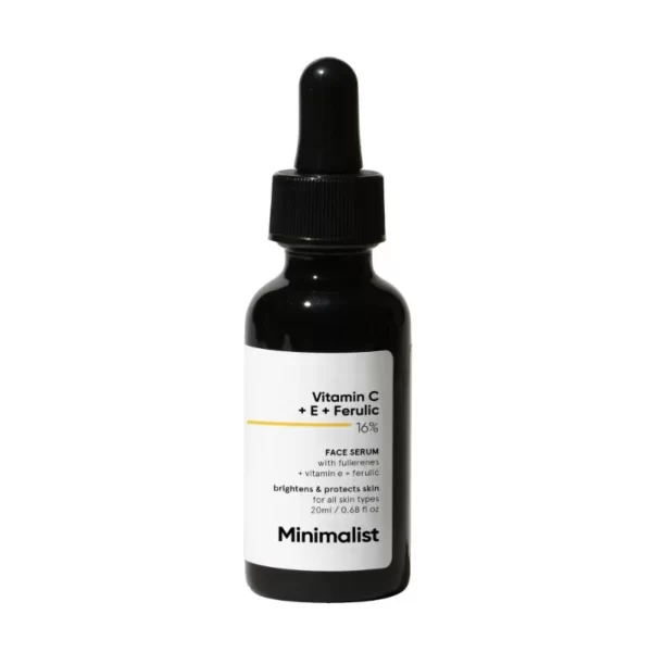 Minimalist 16% Vitamin C Serum With Vitamin E & Ferulic Acid For Brightening(20ml)
