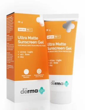 The Derma Co. Ultra Matte Sunscreen Gel With SPF 60 PA+++(50gm)