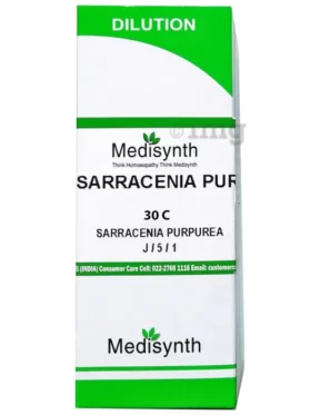 Medisynth Sarracenia Purpurea Dilution 30C