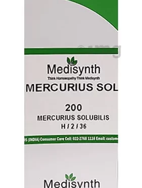 Medisynth Mercurius Solubilis Dilution 200