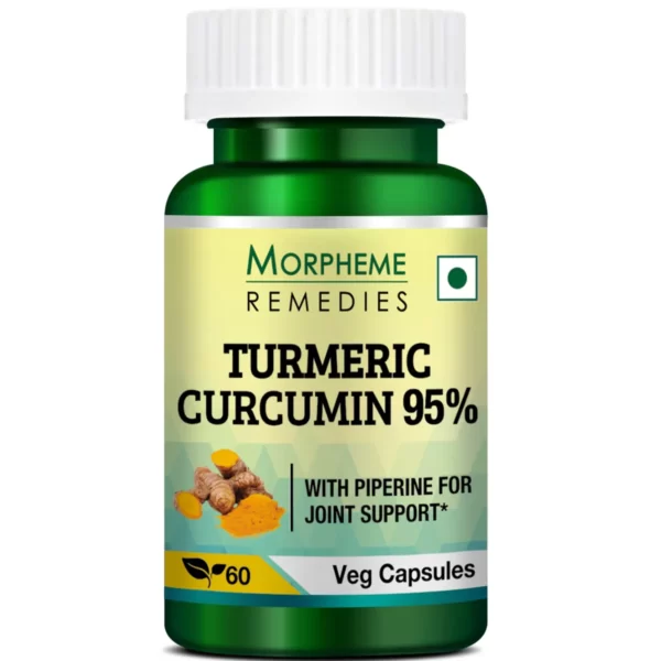 Morpheme Turmeric Curcumin 95% Veg Capsules