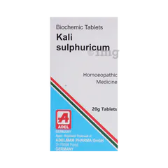 ADEL Kali Sulphuricum Biochemic Tablet 3X