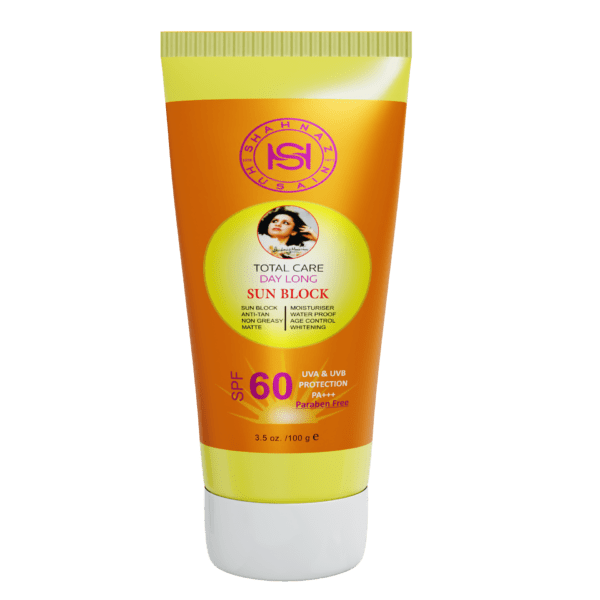 Total Care Day Long Sun Block – SPF-60 – 100g
