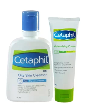 Cetaphil Oil Skin Cleansing & Moisturizing Combo