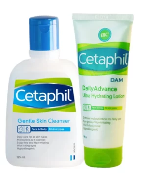 Cetaphil Cleansing & Hydrating Combo For Normal To Dry Skin