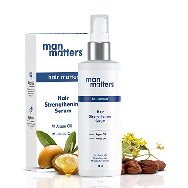 Man Matters Hair Strengthening Serum For Men (with Argan Oil & Jojoba Oil)(90ml)