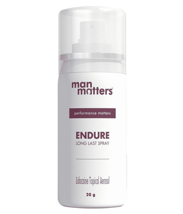 Man Matters Endure Delay Spray for Men, Helps Long Last And No side effects(20gm)