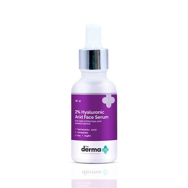 The Derma Co 2% Hyaluronic Acid Face Serum For Skin Hydration & Barrier Repair (30ml)