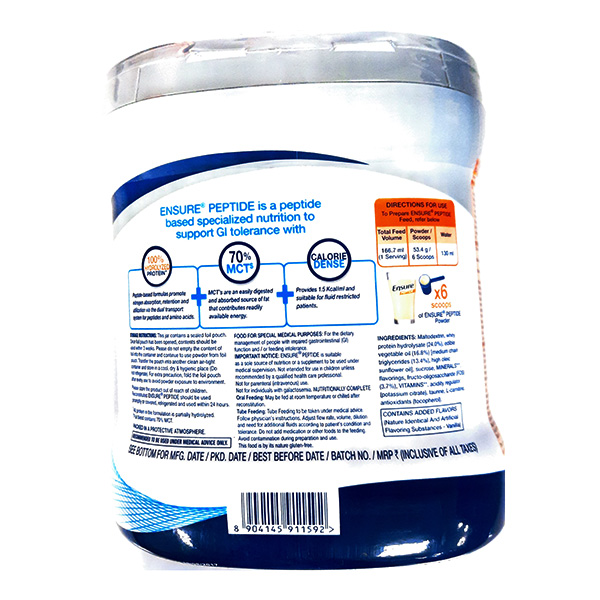 Ensure Peptide Powder Vanilla 400 GM - Image 2