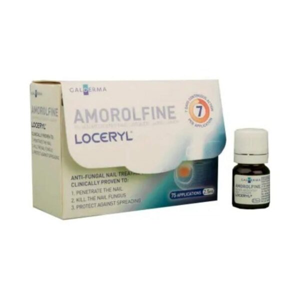 Loceryl - Bottle of 2.5 ml Solution